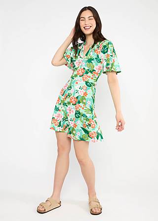 Minikleid Dance the Day Away, hibiscus feeling, Kleider, Türkis