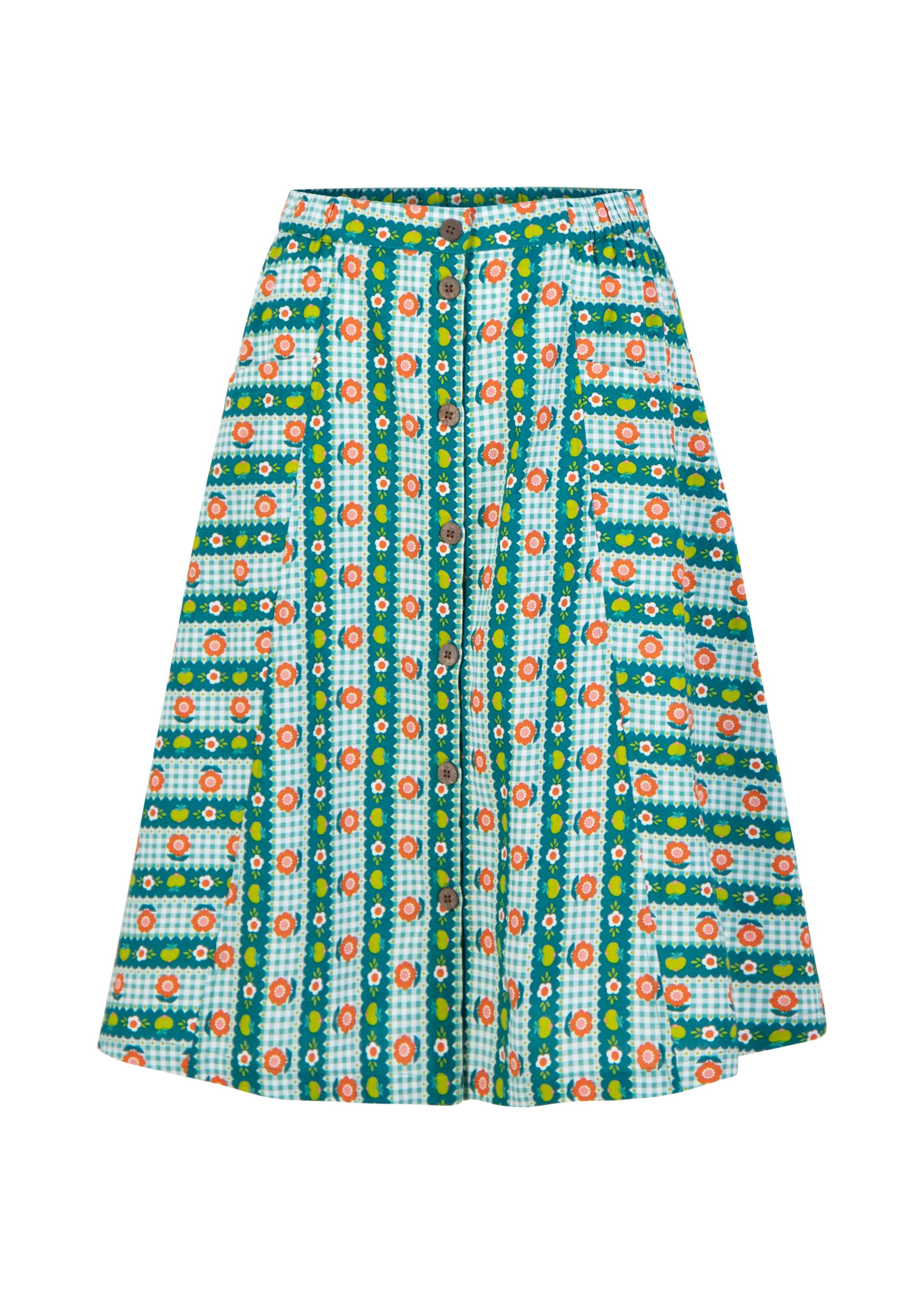 Sommerrock Clockwork Vintage, tiny picnic, Röcke, Grün