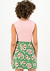 Mini Skirt cloche du soleil, floral florida, Skirts, Green