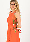 Maxi Dress florida flora, tropical heat, Dresses, Red