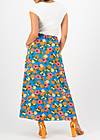 Maxi Skirt fruits of the beach, florida lady, Skirts, Blue