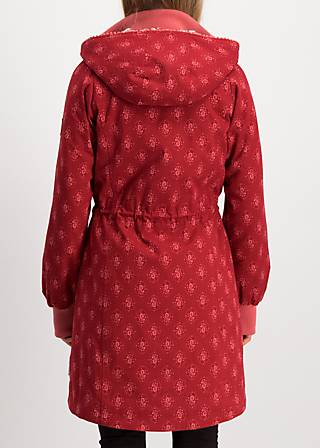 Winter Parka cornucopia of joy, super romantic, Jackets & Coats, Red