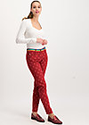 flotte beene, super romantic, Trousers, Red