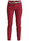 flotte beene, super romantic, Trousers, Red
