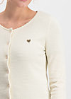 save the brave, white waffle, Strickpullover & Cardigans, Weiß