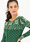 sleek and chic, norwegian treetops, Knitted Jumpers & Cardigans, Green