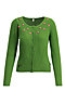 Cardigan erntefreundin, bubbles of hope, Knitted Jumpers & Cardigans, Green