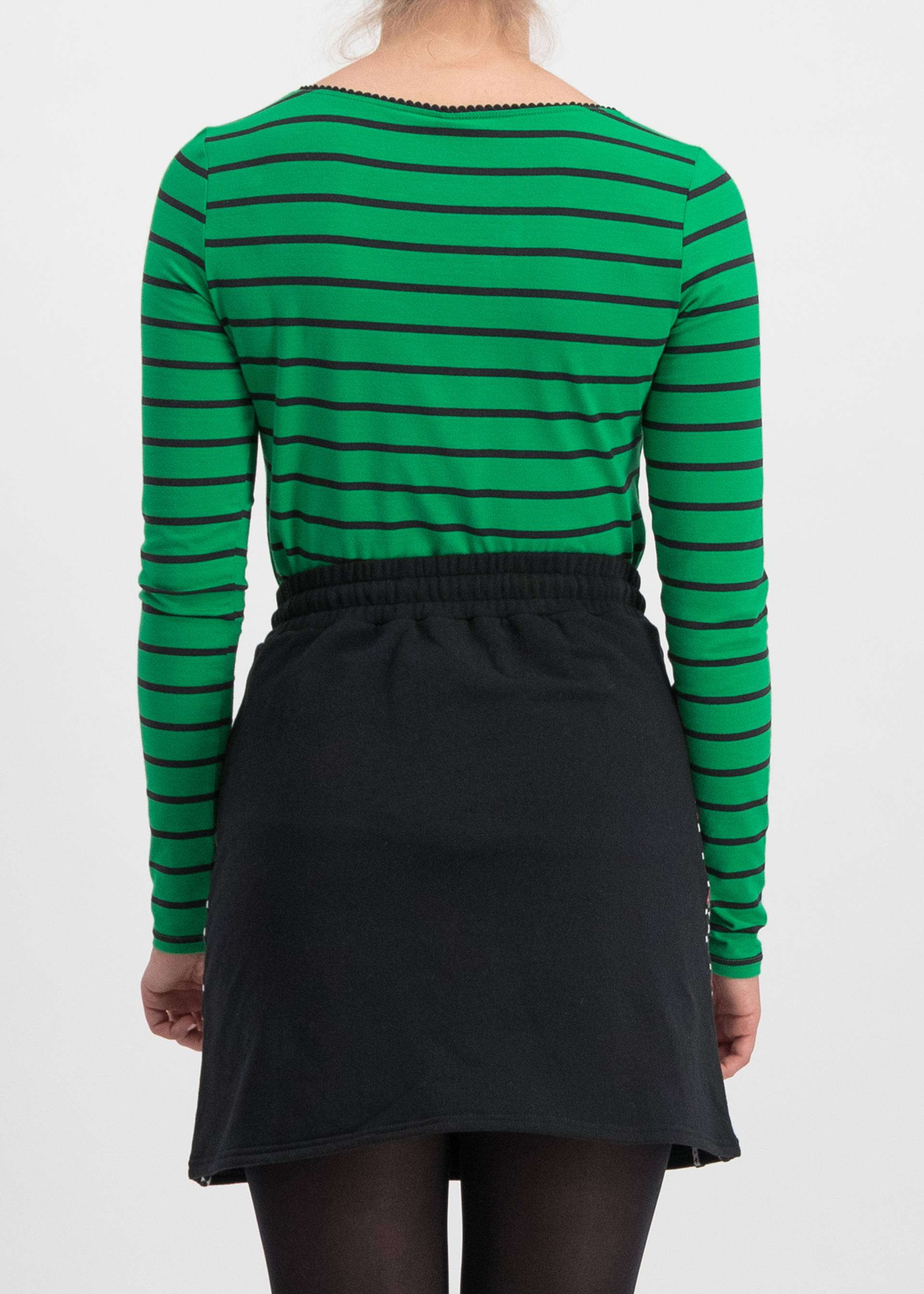 Minirock sporty sister, retro black , R&ouml;cke, Schwarz