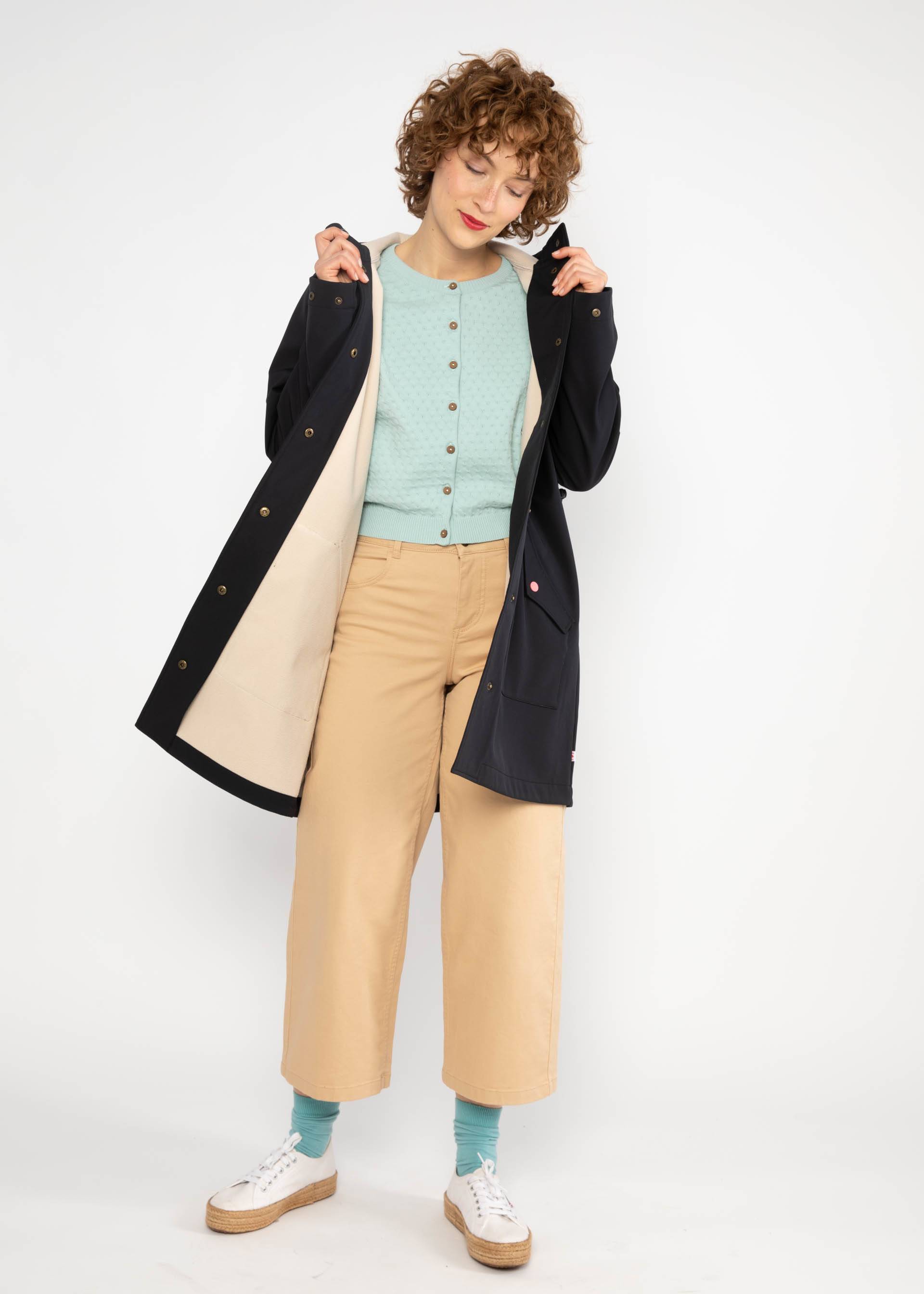 Übergangsjacke Softfriese, leo dots black, Jacken & Mäntel, Schwarz