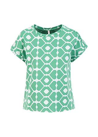 T-Shirt Teesily, loving kiss green, Shirts, Blau