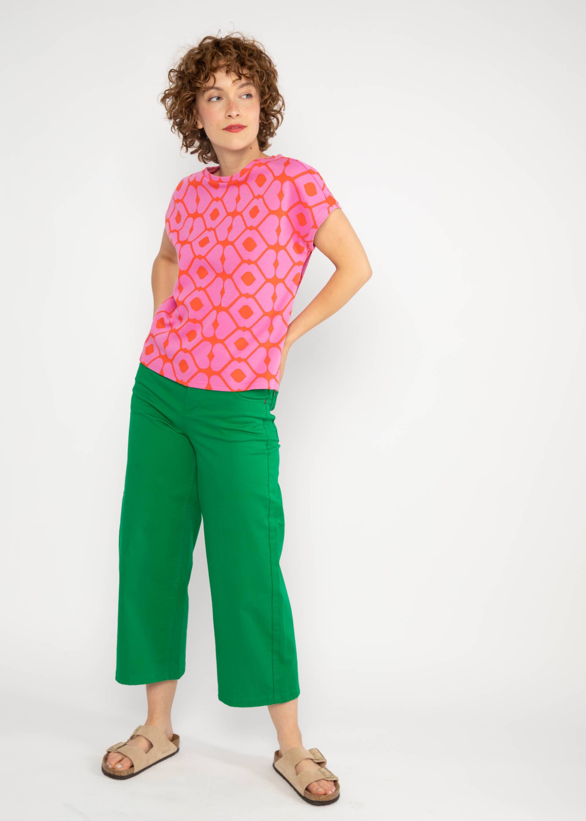 T-Shirt Teesily, loving kiss pink, Tops, Blue