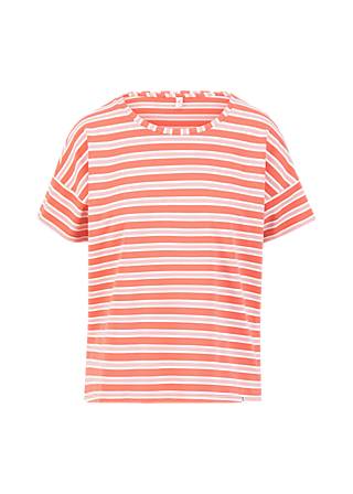 T-Shirt The Generous One, caravan stripes red, Shirts, Rot