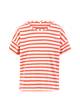T-Shirt The Generous One, caravan stripes red, Shirts, Rot