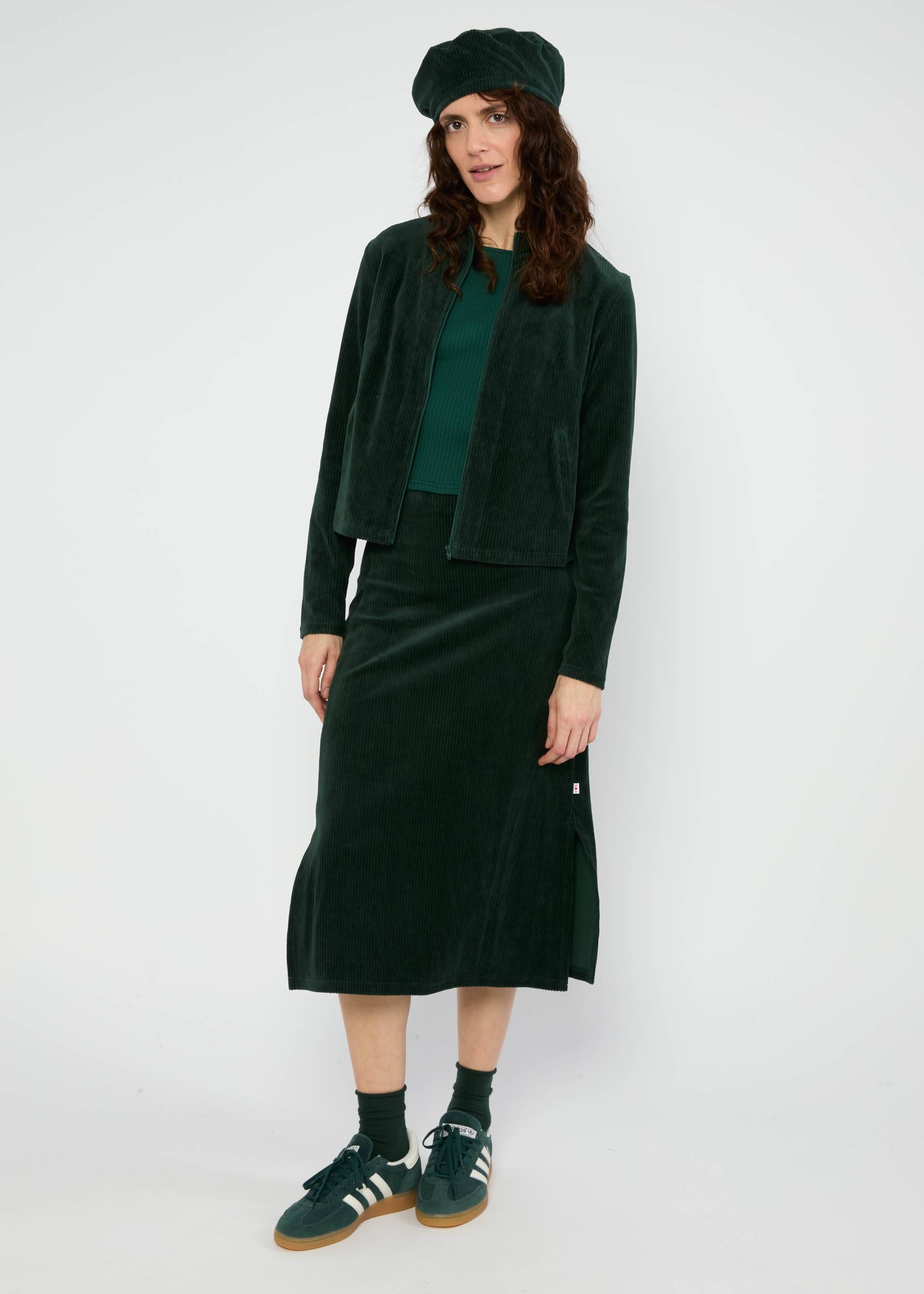 Mütze Beret d'amour, fine needle green, Accessoires, Grün