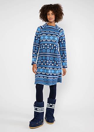 Herbstkleid Oh so Oslo, aprés glam blue, Kleider, Blau