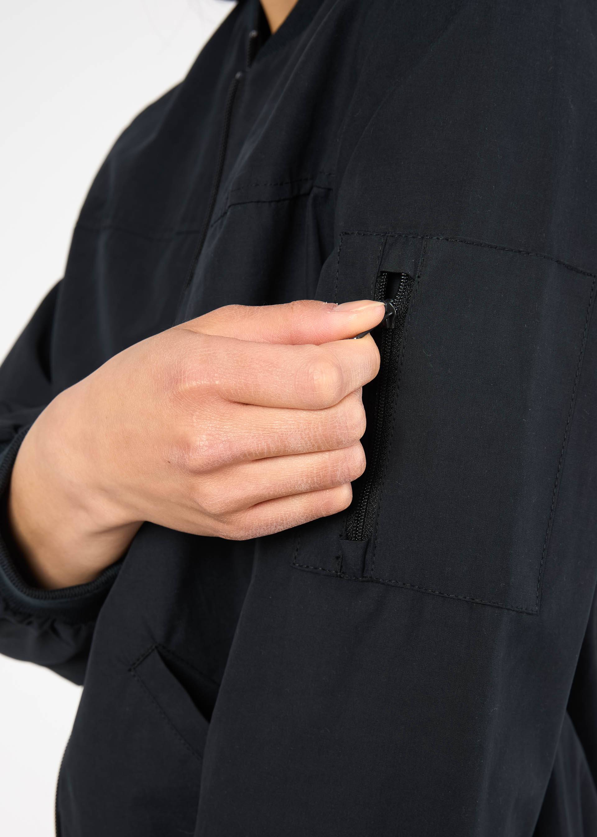 Blouson Wild Heart, desert night black plain, Jackets & Coats, Black