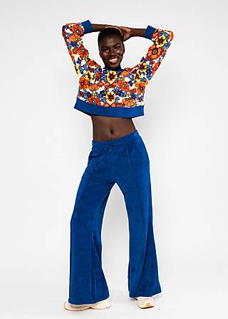 Slacks Bell Bottom Beauty, summer 1970, Trousers, Blue