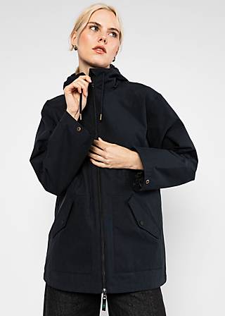 &Uuml;bergangsjacke Dewdrop Daze, desert night black, Jacken & M&auml;ntel, Schwarz