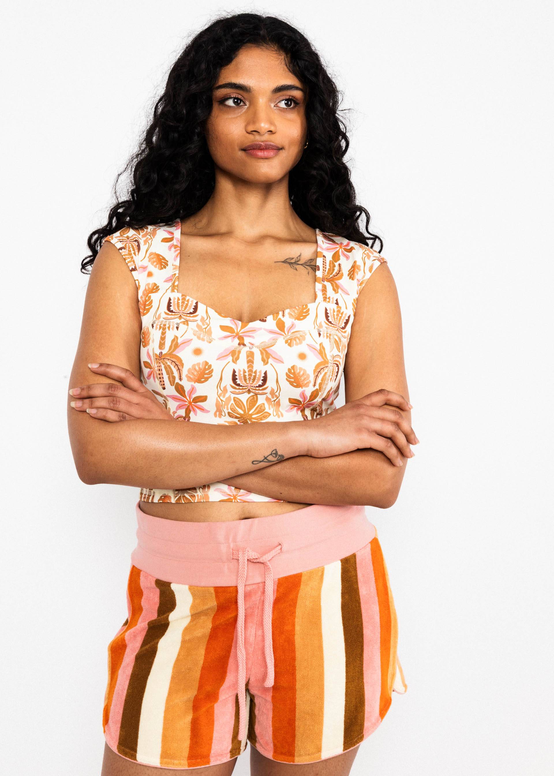 Top Lovely Booster, sunkissed caramel dream, Shirts, Beige