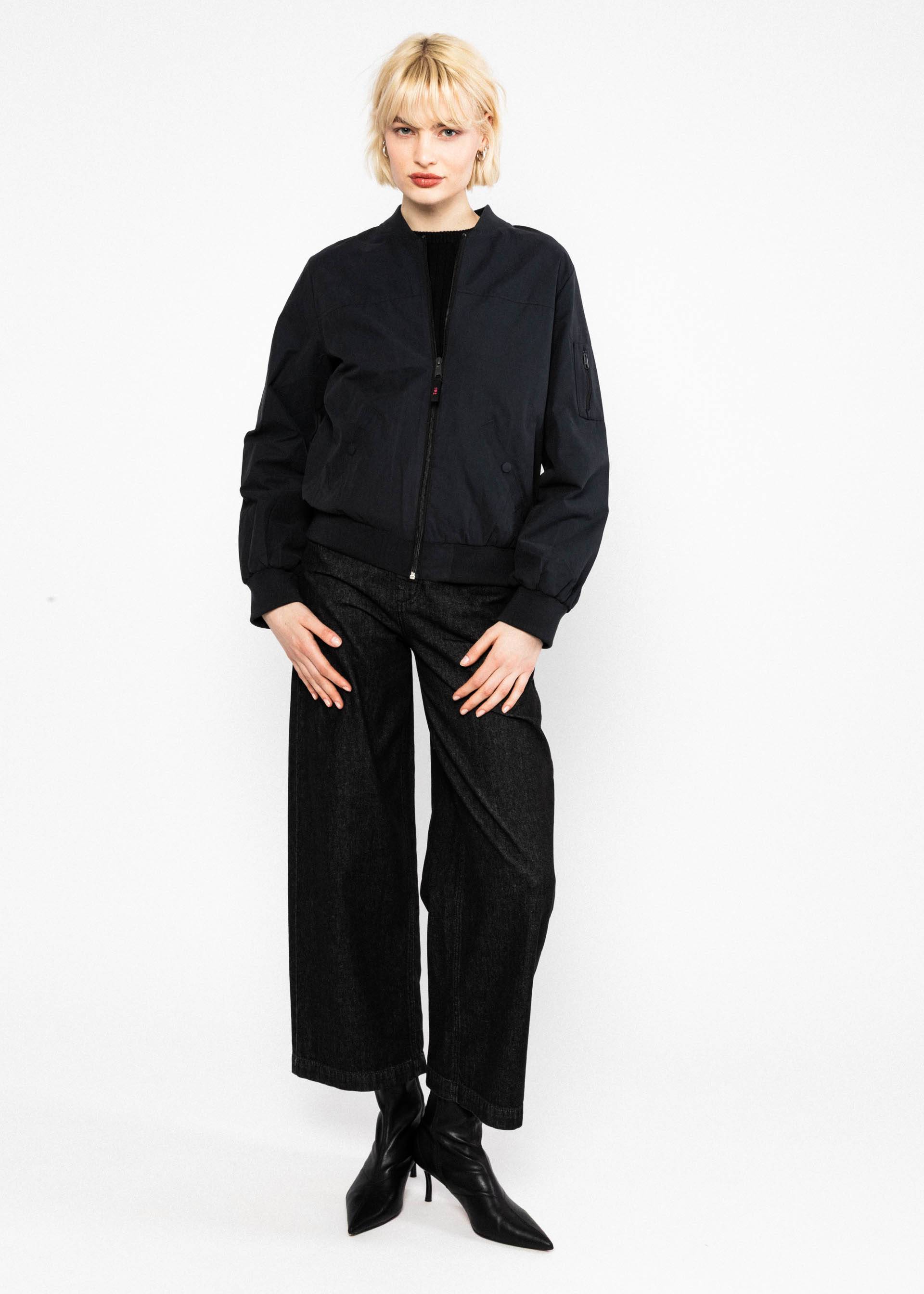 Blouson Wild Heart, desert night black plain, Jackets & Coats, Black