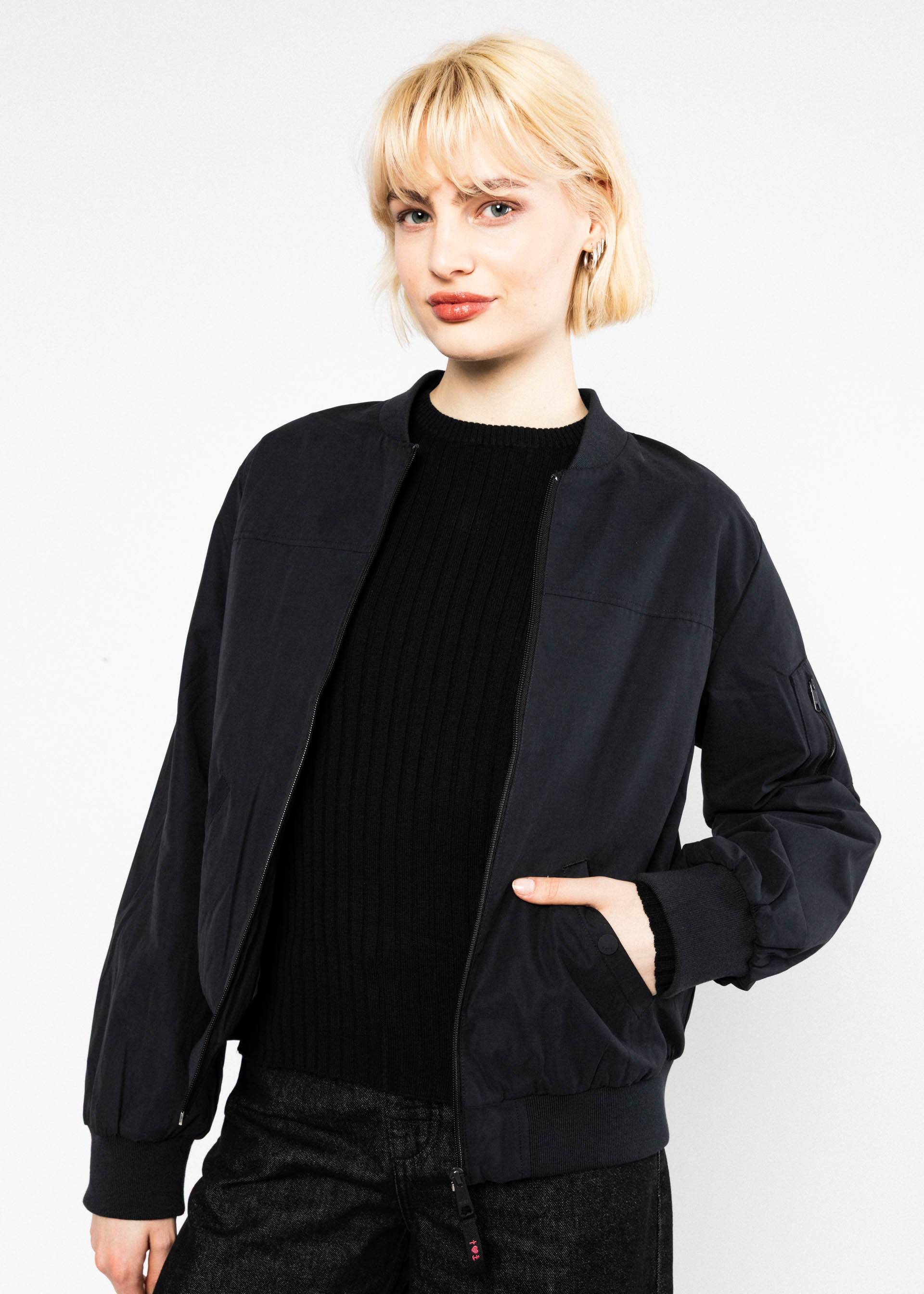 Blouson Wild Heart, desert night black plain, Jackets & Coats, Black