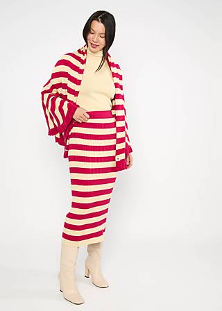 Schal Chill Buster Lineup, pink stripe to love, Accessoires, Weiß