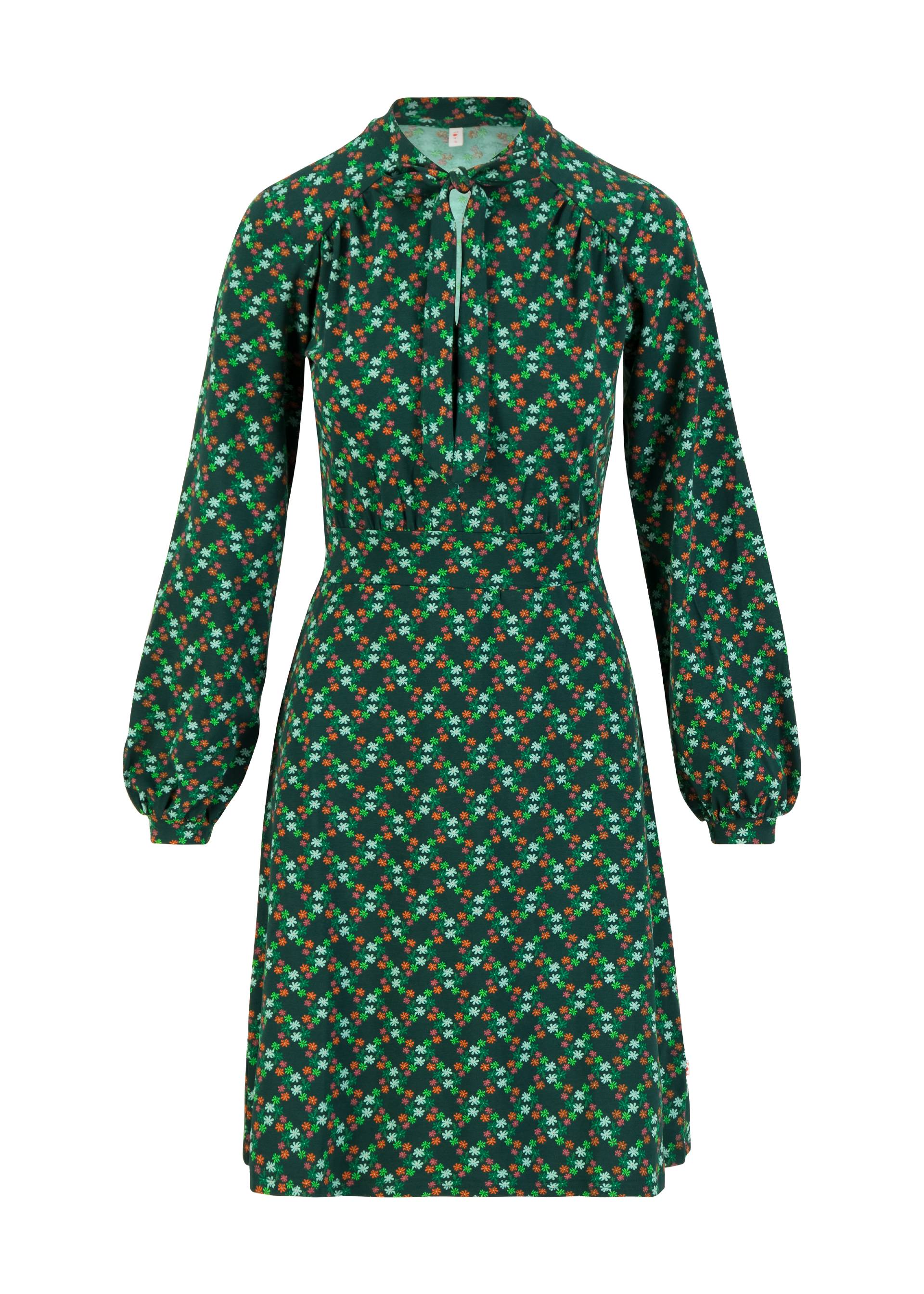 Jerseykleid Dancing  Serenity, shimmering night flower, Kleider, Grün