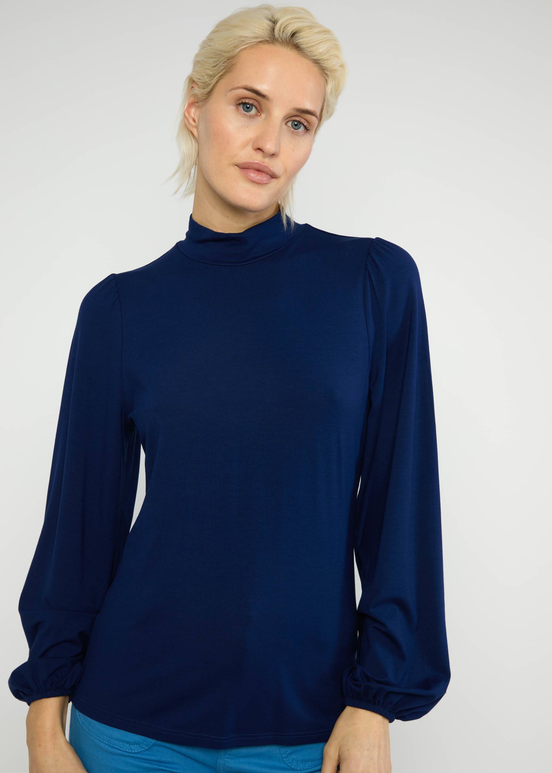 Longsleeve Lonely Lips Angel, iconic dark blue, Shirts, Blau