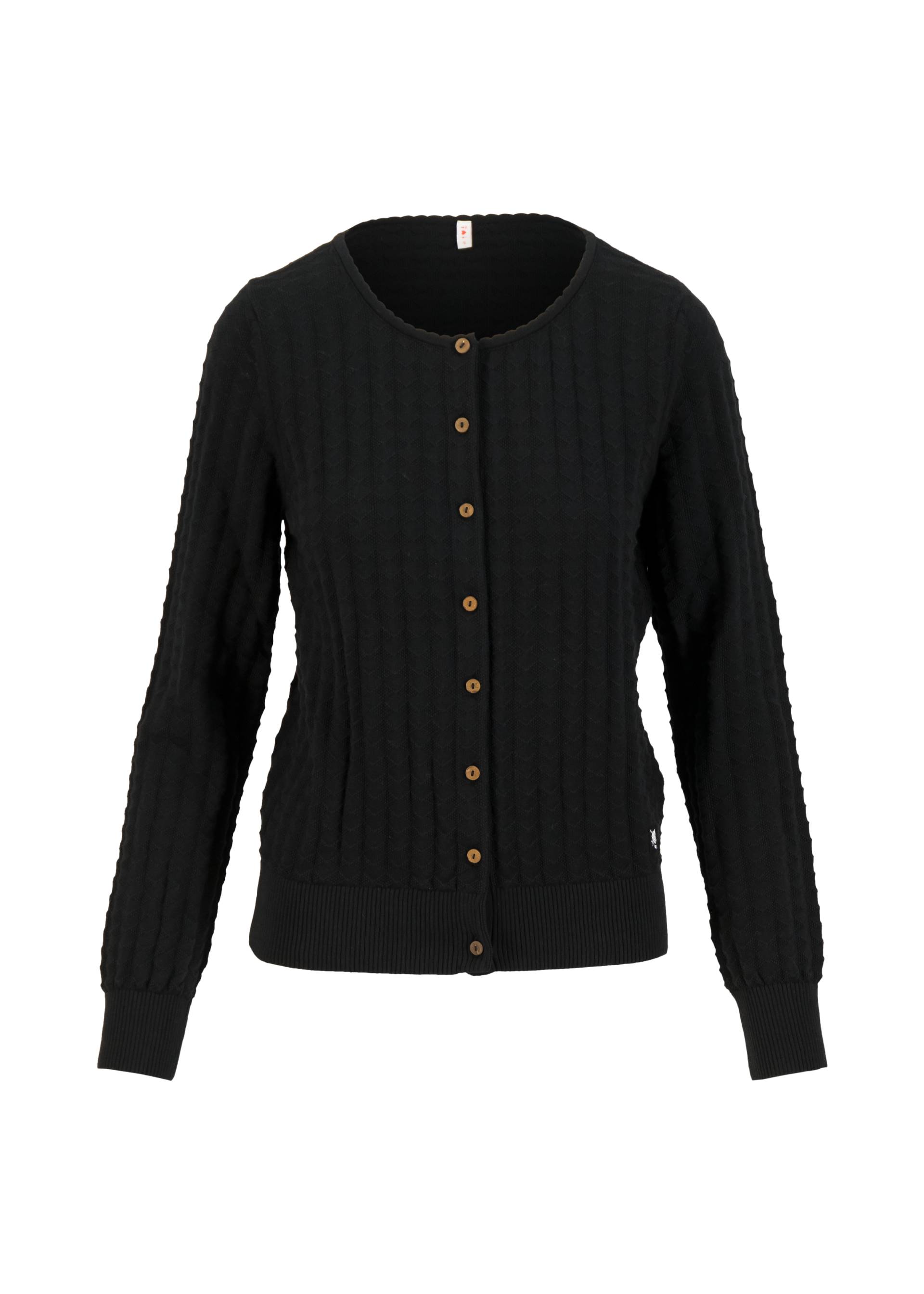 Cardigan Save the Brave, boogie black knit, Cardigans, Schwarz