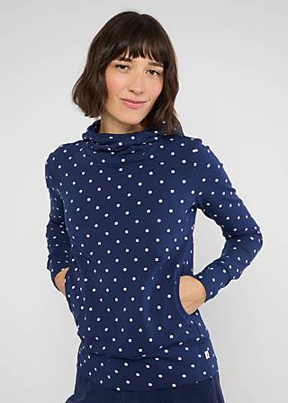 Hoodie Scuba Duba, dreamy cute dot, Sweatshirts & Hoodies, Blau