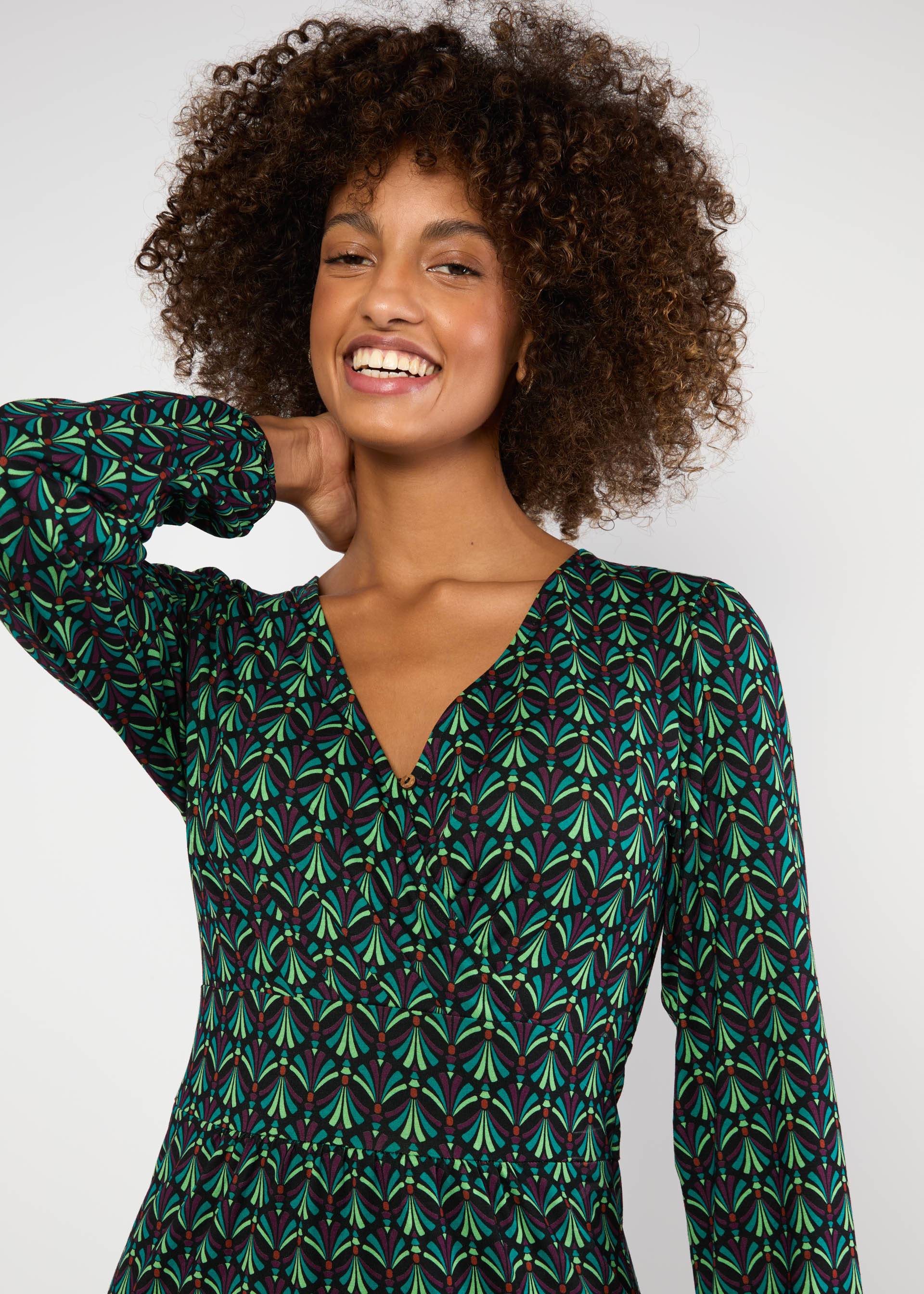 Jerseykleid Something old Something new, art of magic, Kleider, Schwarz