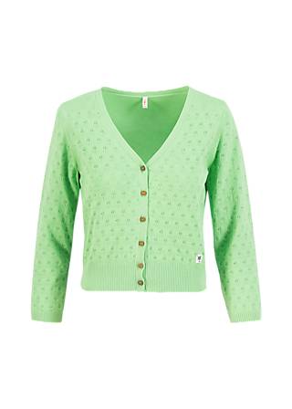 Cardigan Sweet Petite, bright leave knit, Cardigans, Green