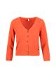 Cardigan Sweet Petite, red pears knit, Cardigans, Orange