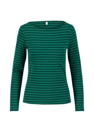 Streifenshirt Sweet Sailorette, dream of paradise green stripe, Shirts, Grün