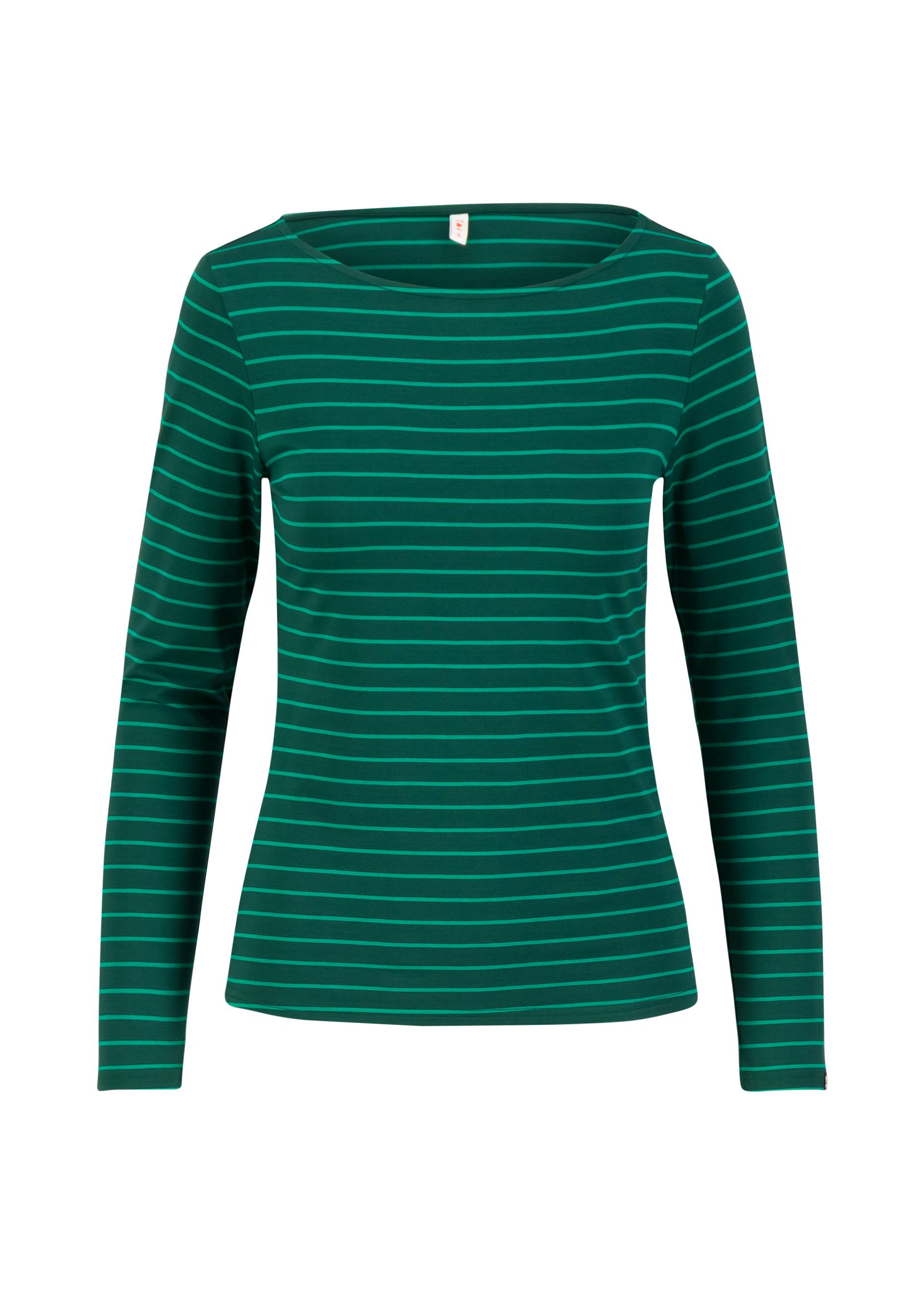 Streifenshirt Sweet Sailorette, dream of paradise green stripe, Shirts, Grün