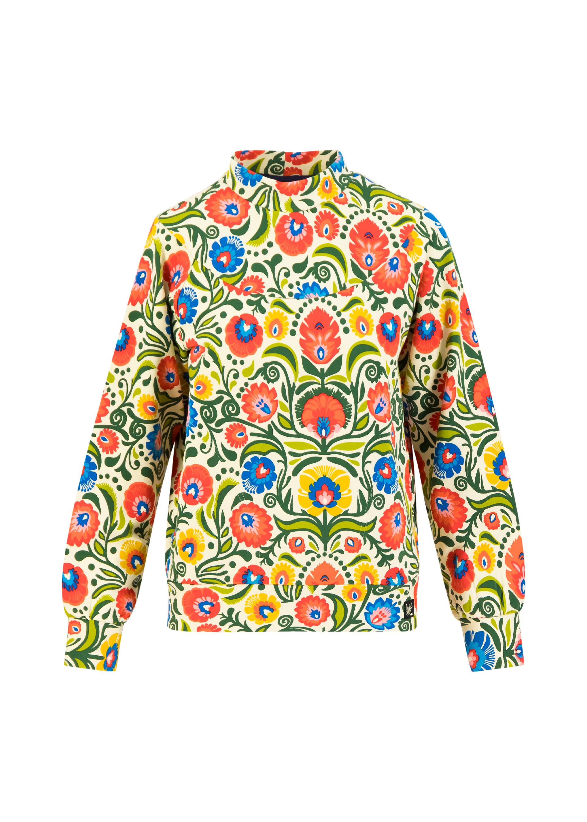 Sweatpullover Day by Day, casa de flores, Sweatshirts & Hoodies, Weiß