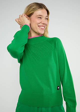 Strickpullover Delicious Minds, little frog green, Strickpullover, Grün