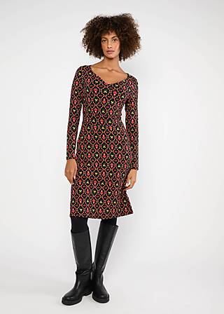 Jerseykleid Froggy Queen, rose hip hella, Kleider, Schwarz