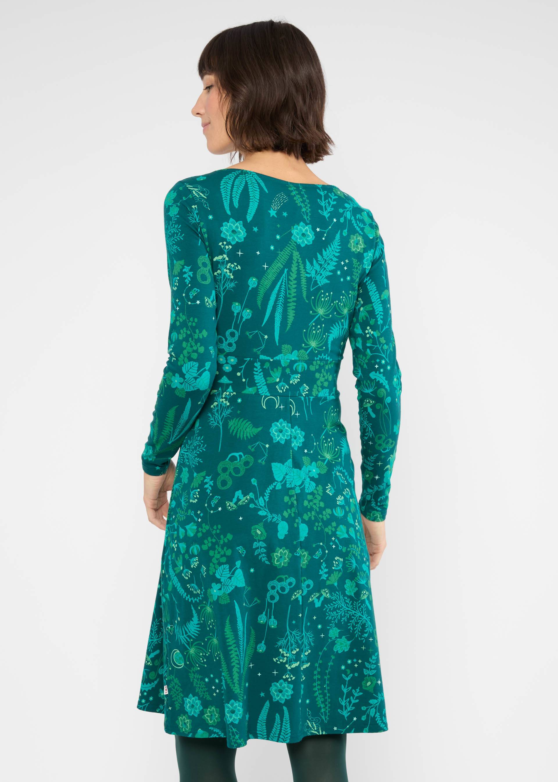 Jerseykleid Froggy Queen, magical night walk, Kleider, Grün