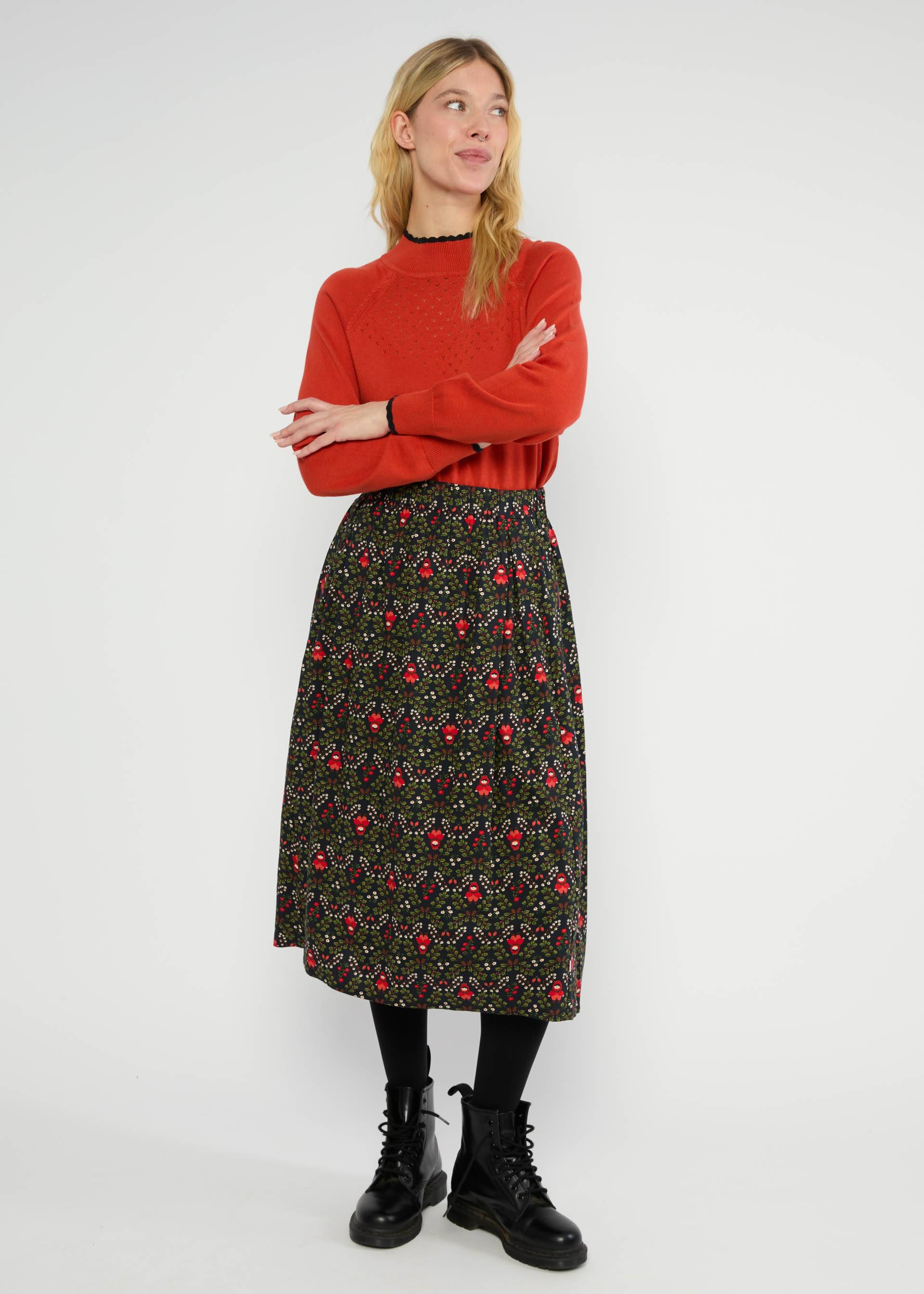 Midirock Swing Around the Clock, hella hagebutte, Röcke, Schwarz