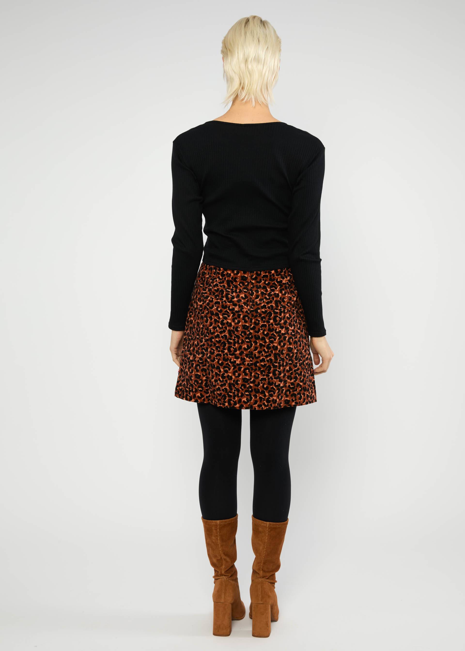 Cordrock Dreamy Eyes, leo mia lea, Röcke, Braun