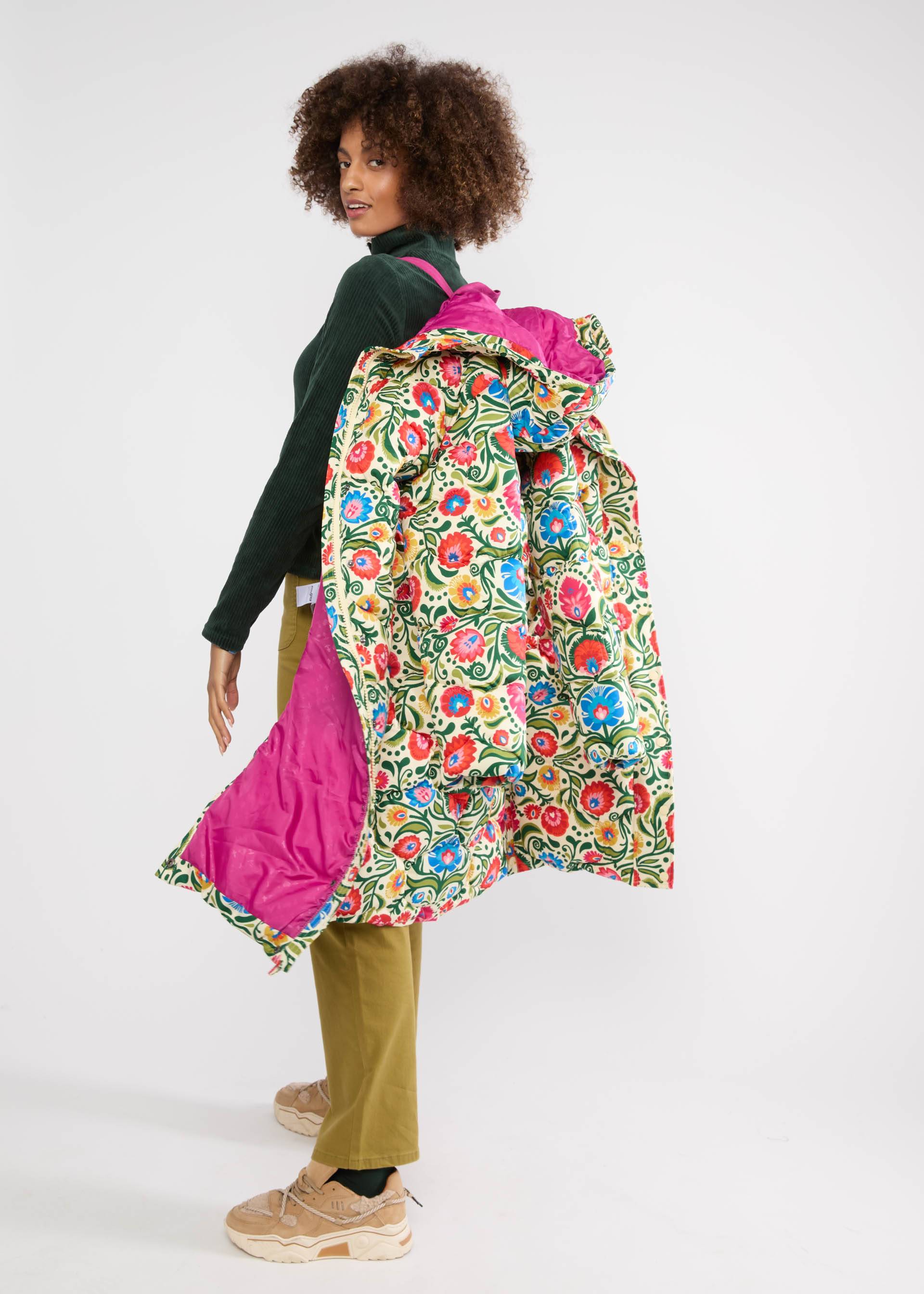 Wintermantel No Down Mister, folklore feeling, Jacken & Mäntel, Weiß