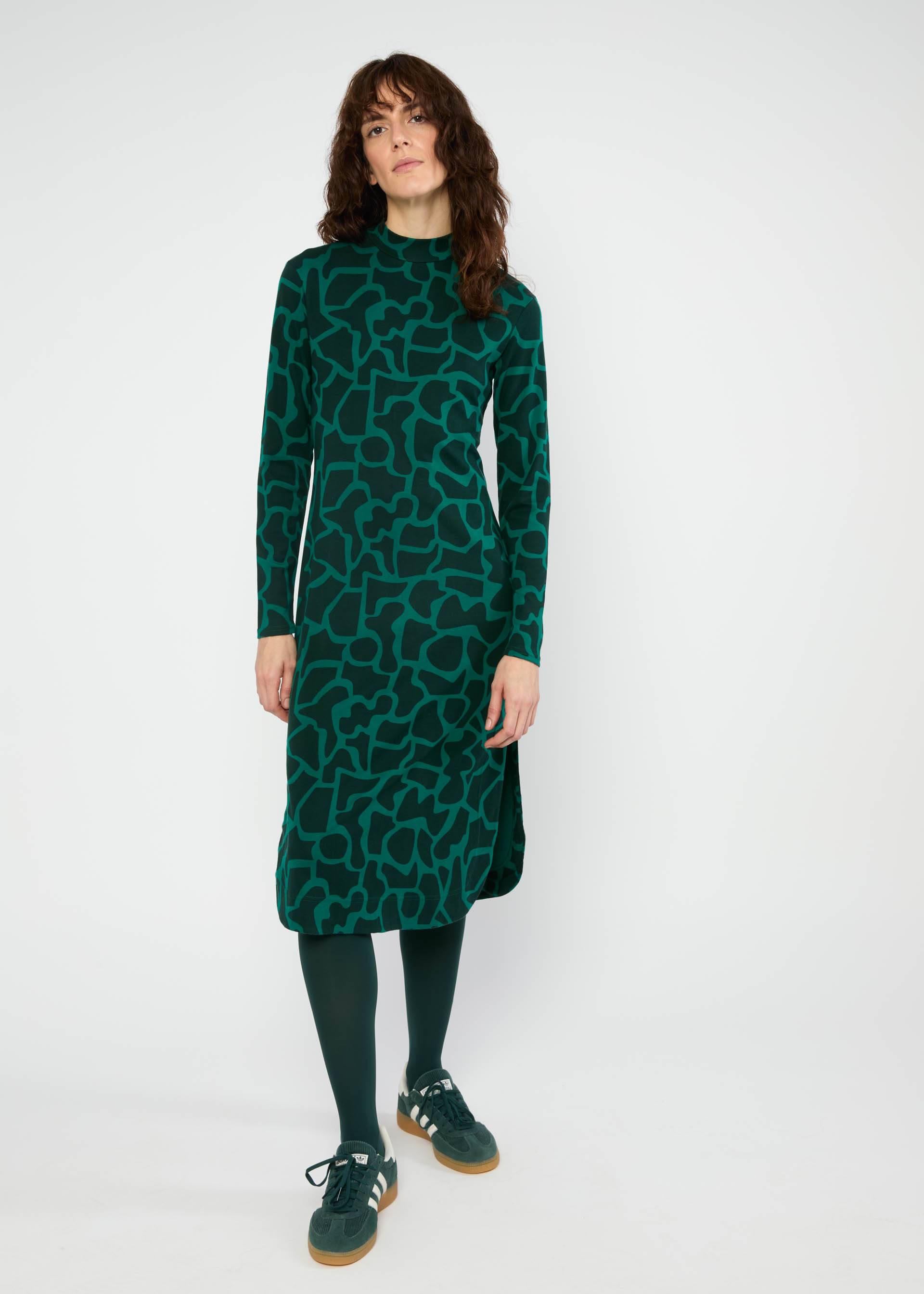 Langarmkleid Minimal Chic, the shape of me, Kleider, Grün