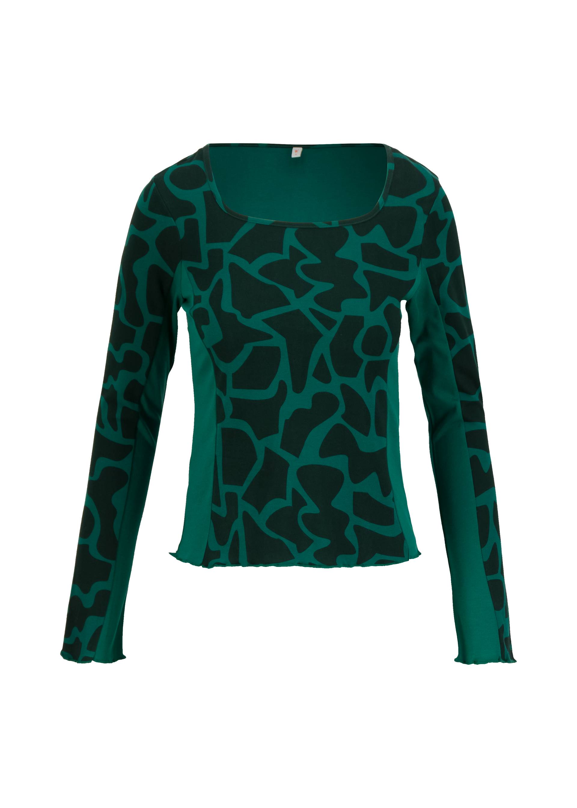 Longsleeve Sleek Lines, the shape of me, Shirts, Grün