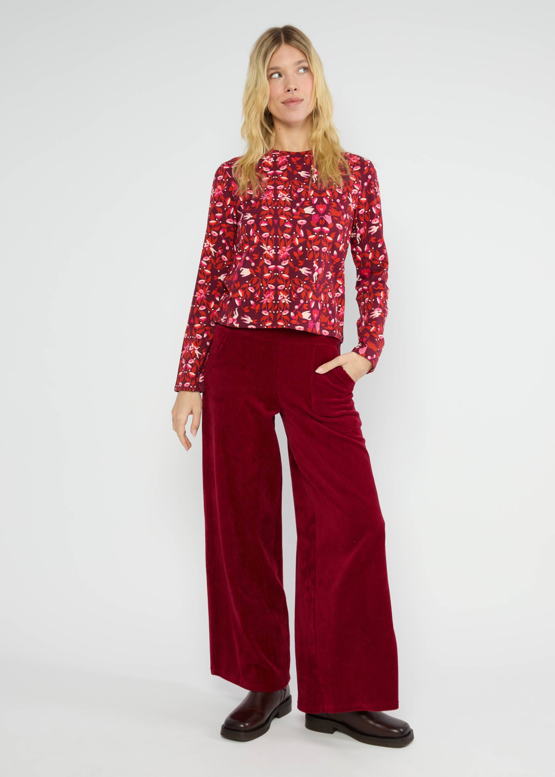 Longsleeve Radiant Rebels Crew, soul sisters, Shirts, Lila