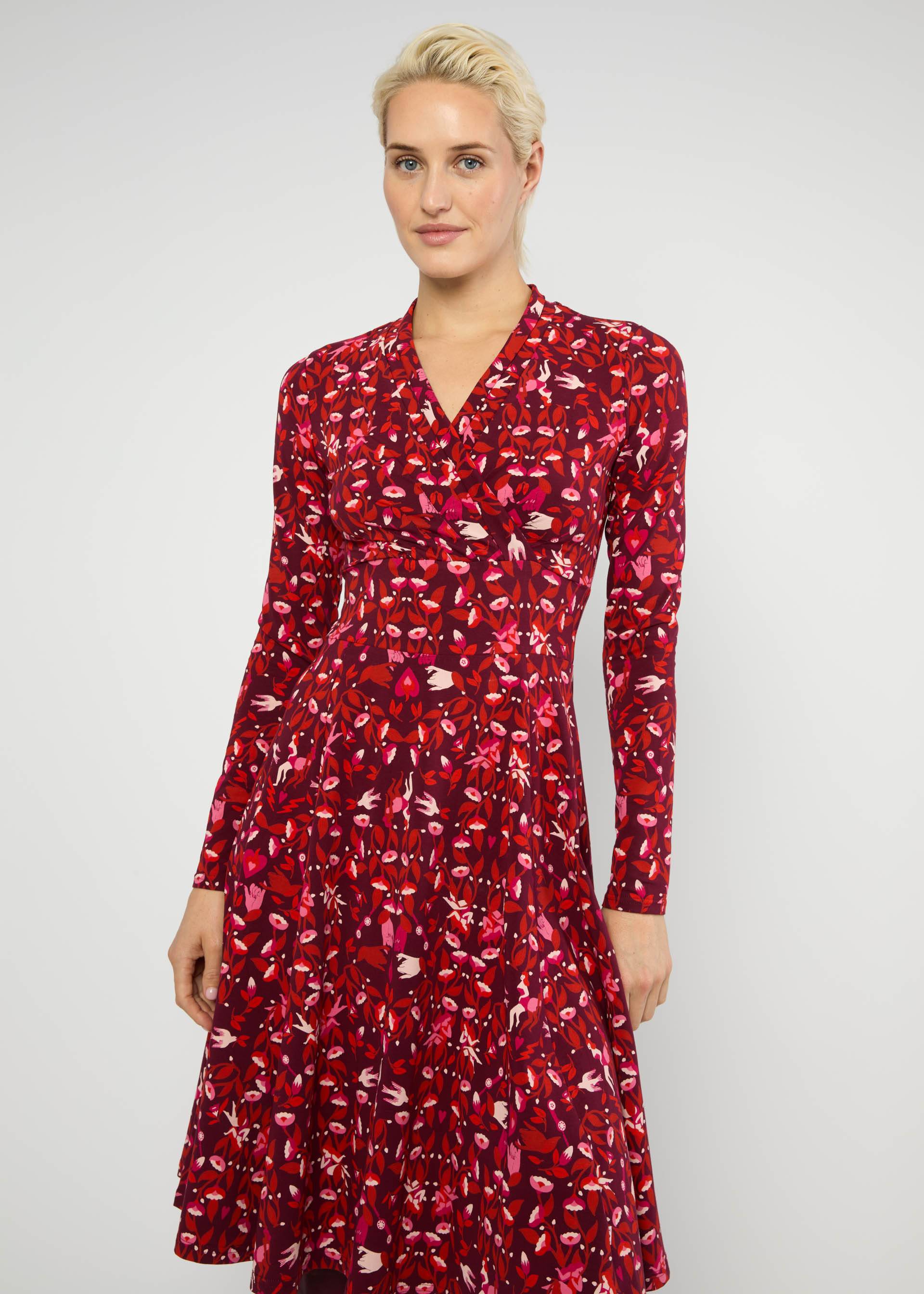 Herbstkleid Shalala Tralala Shawl, soul sisters, Kleider, Lila