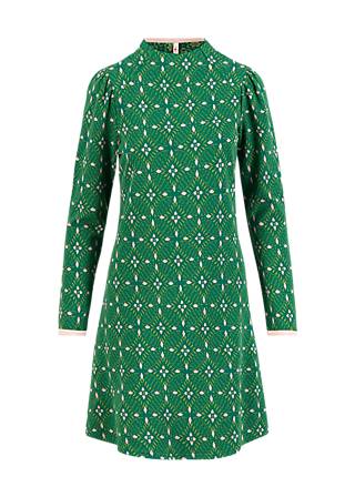 Jumper Dress Cosy Zen Tangle, circle of love and green, Dresses, Green