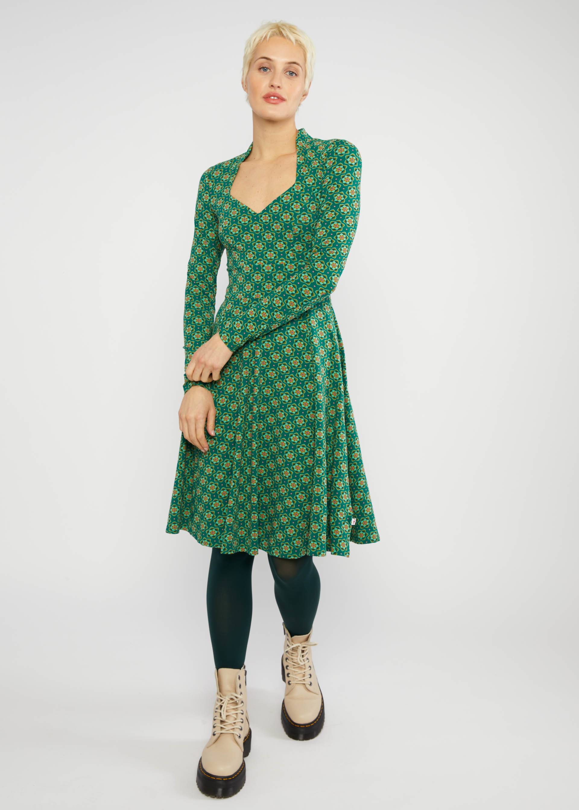 Jersey Dress Miraculous Power Tralala, lovely lily, Dresses, Green