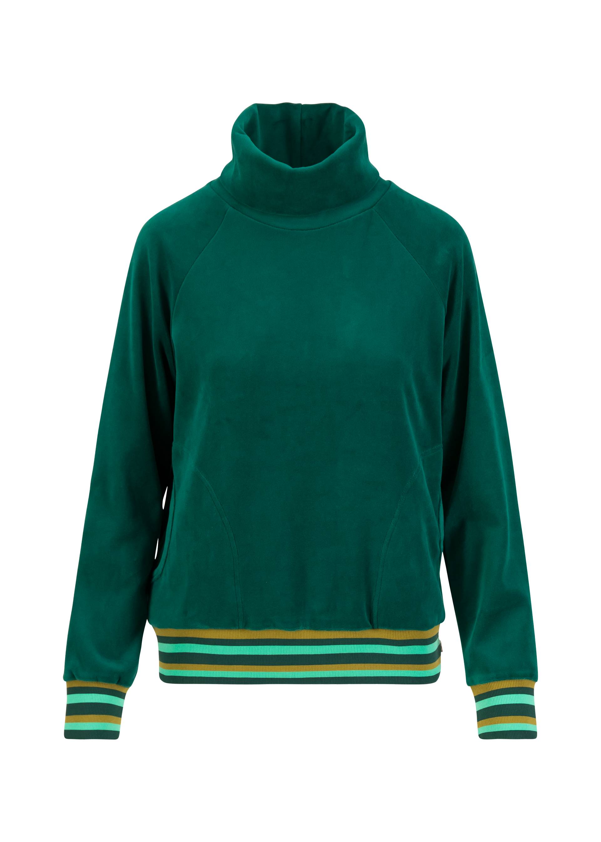 Sweatshirt Velvet Grand Mystic, fairytale waterlily green, Sweatshirts & Hoodies, Green