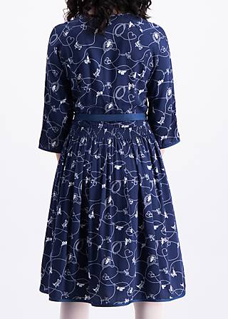 Herbstkleid calamity jane, swinging lasso , Kleider, Blau